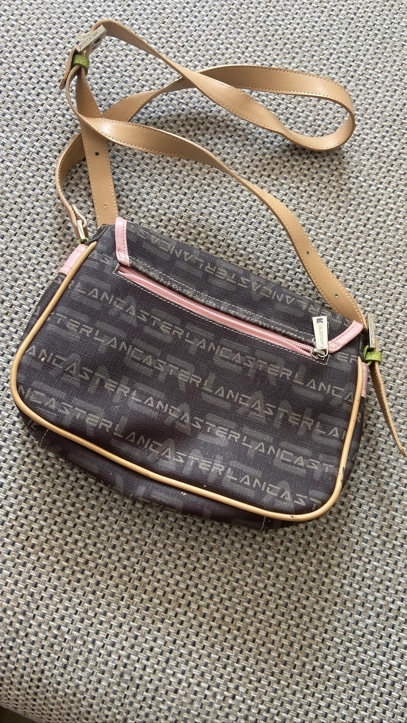 Bolso Lancaster marrón y rosa – photo 7
